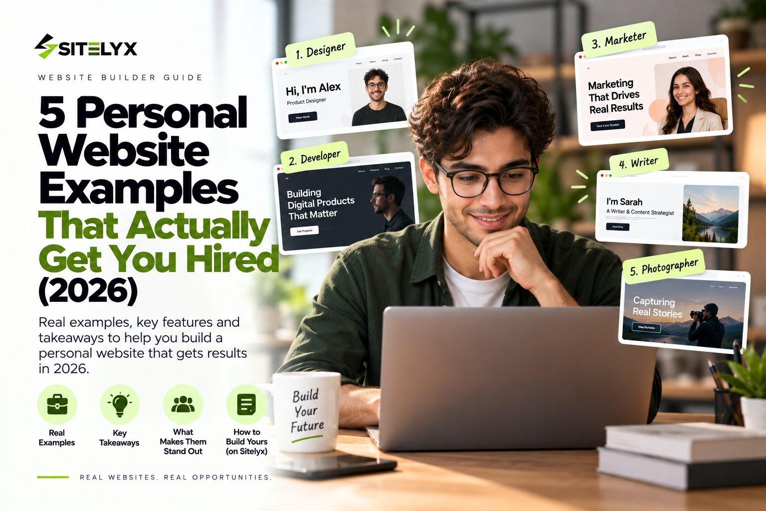 5 Personal Website Examples That Actually Get You Hired (2026)