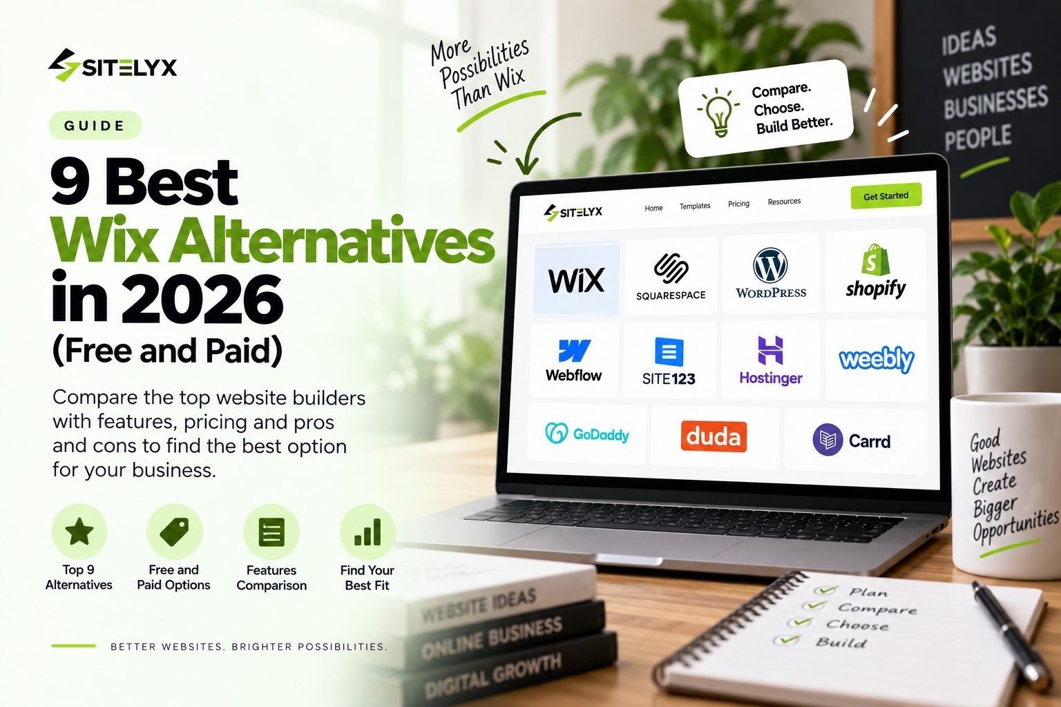 9 Best Wix Alternatives in 2026 (Free and Paid)