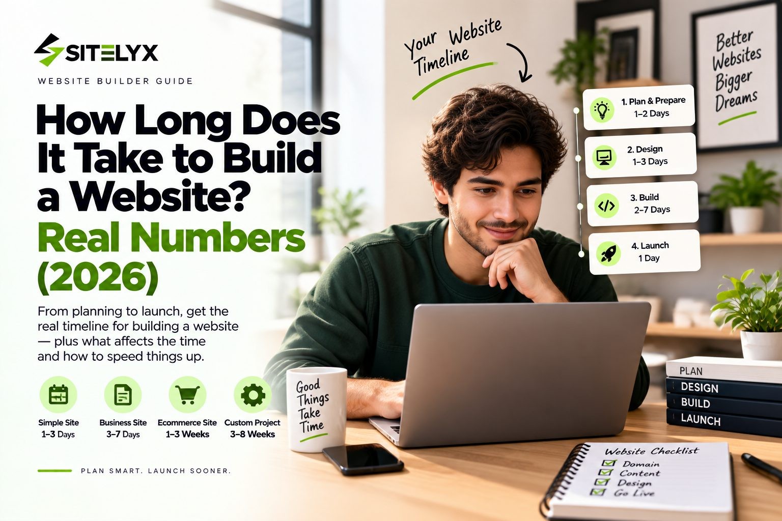 How Long Does It Take to Build a Website Real Numbers (2026)